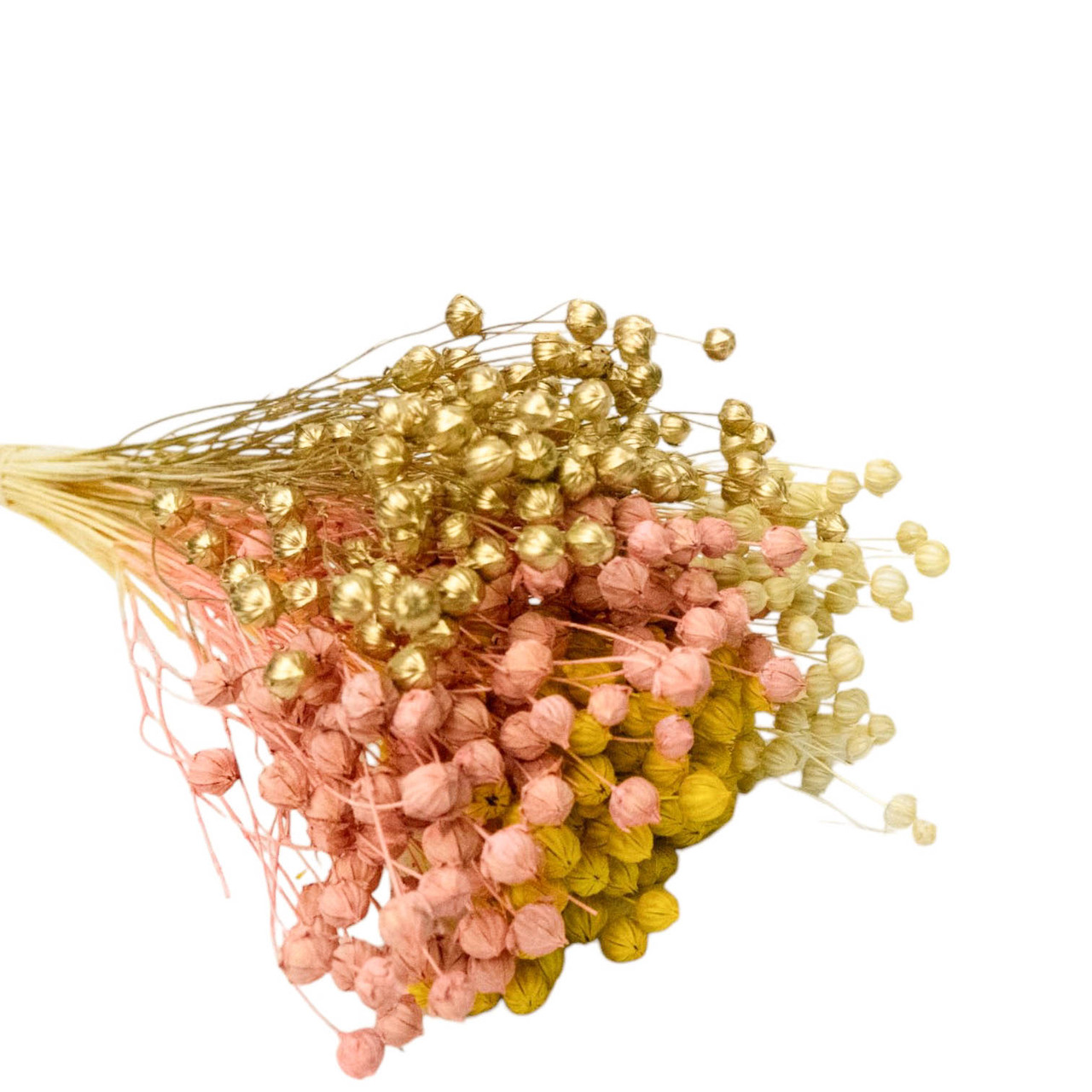 Льон фарбований (мікс +-50 г)