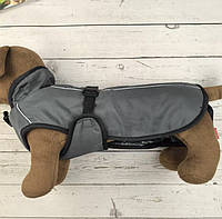 Теплий водовідштовхувальний одяг для собак | Зимовий жилет з утепленням і світловідбивними елементами 3XL