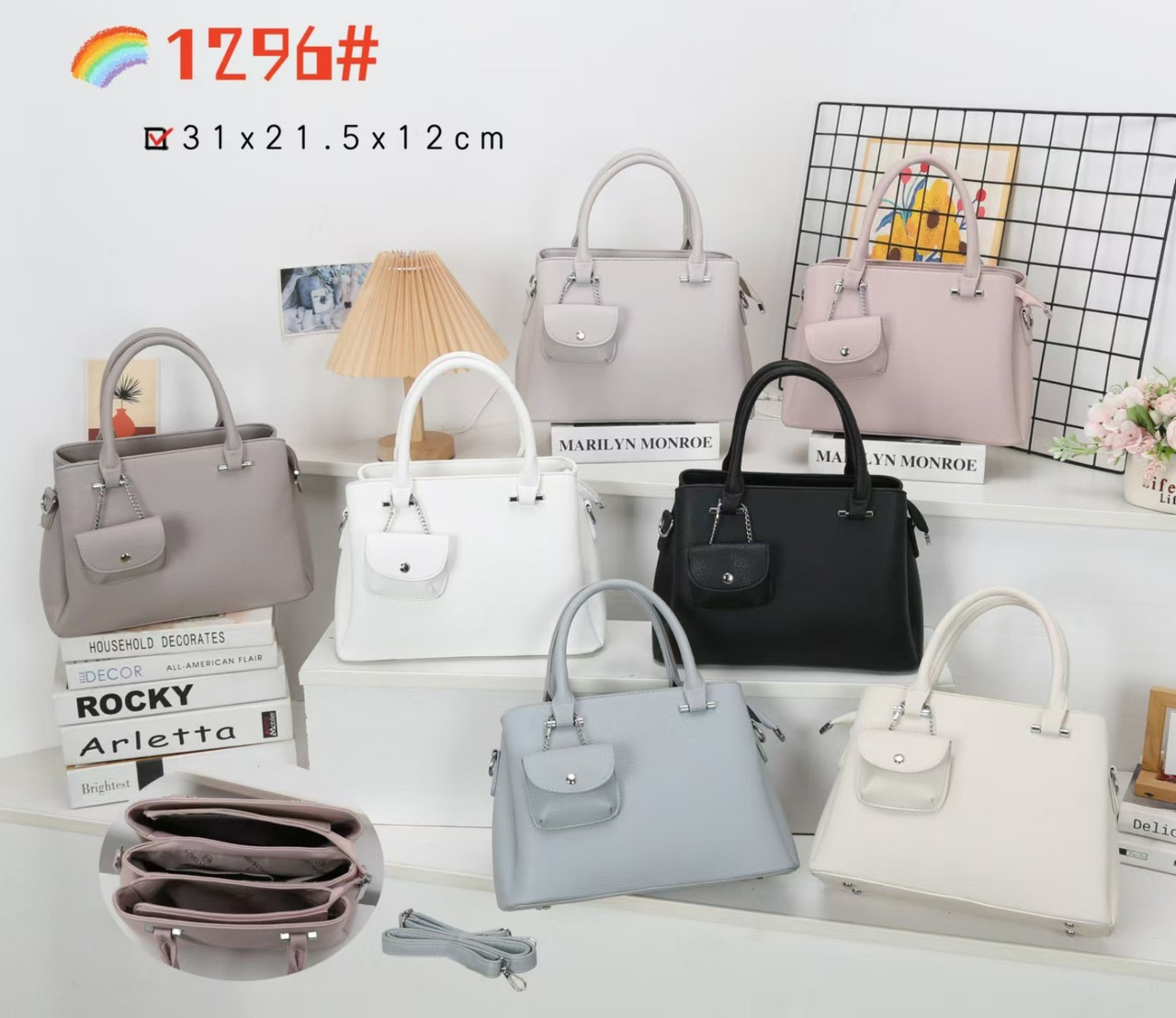 Сумка жіноча з штучної шкіри!, фото 1