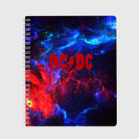 Блокнот А5 «AC DC space»