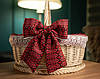 Чохол для великодного кошика з накидкою та бантом., фото 8
