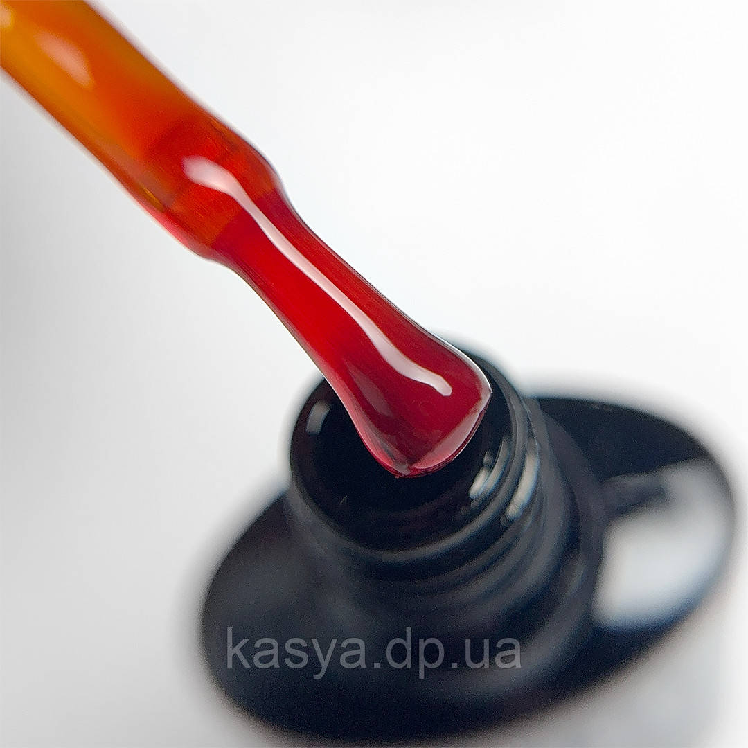 Гель лак CROOZ ILLUSION GEL POLISH №04 вітражний помаранчевий, 8 мл