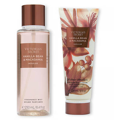 Парфумований набір: міст спрей та лосьйон Victoria’s Secret Vanilla Bean & Macadamia