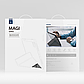 Чохол книжка DUX DUCIS Magi Series для Samsung Galaxy Tab S6 Lite (2020/2022/2024) Gray, фото 3