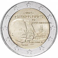 Монета Люксембурга 2 євро 2012 р. Вильгельм IV