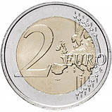 Монета Люксембурга 2 євро 2012 р. Вильгельм IV, фото 2