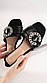 Шльопанці жіночі чорні Б1661, фото 3