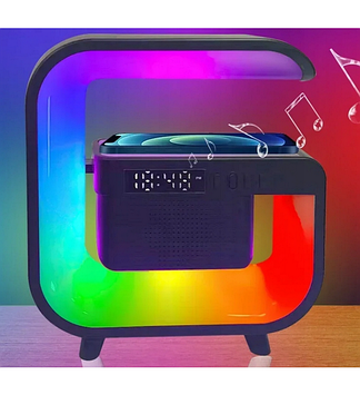 Багатофункціональна LED-лампа G3mini бездротовою зарядкою та Bluetooth колонкою