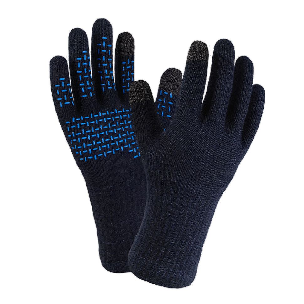 Рукавички водонепроникні Dexshell ThermFit 3.0 Gloves, темно-блакитні, розмір L Baumar - Всегда Вовремя, фото 1