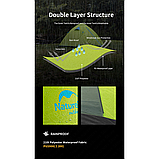 Намет двомісний Naturehike P-Series NH18Z022-P, 210T/65D, темно-синій Baumar - Завжди Вчасно, фото 6