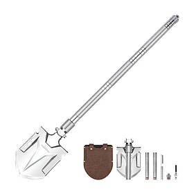 Лопата Naturehike Multifunctional outdoor shovel NH20GJ002, сріблястий Baumar - Всегда Вовремя