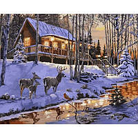 VP 1003 "Казковий краєвид" Картина за номерами на полотні 40х50см