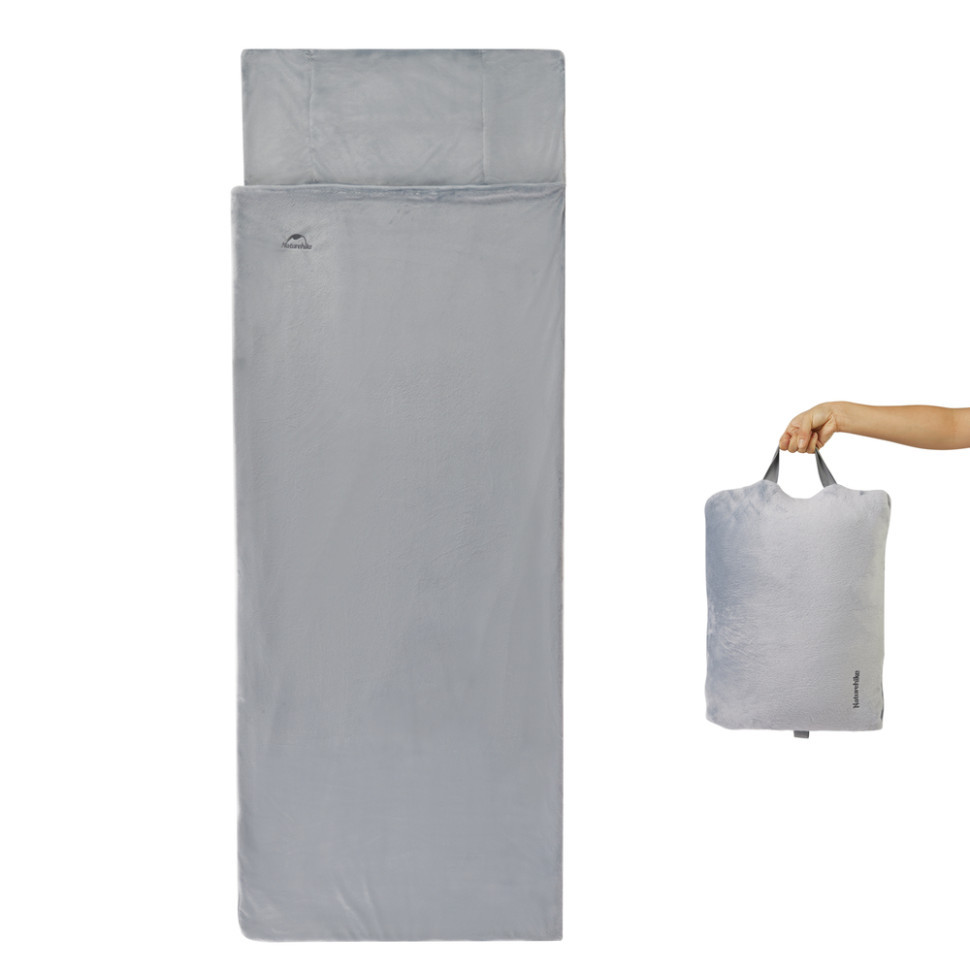 Спальний мішок - подушка Naturehike CNK2300SD022, світло-сірий Baumar - Всегда Вовремя, фото 1