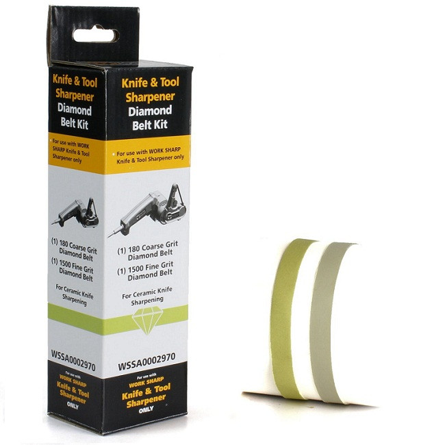 Work Sharp Набір алмазних ременів 1 шт - зернистість P180 1 шт - зернистість P1500 Techno-Torba Гарант Качества