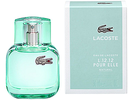 LACOSTE L. 12.12 POUR ELLE Natural EDT 30 ml туалетна вода жіноча (оригінал оригінал Великобританія)