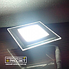 Світлодіодний світильник Feron AL2111 12W 5000K 960Lm зі склом 160х160х37мм (LED панель) квадрат, фото 6