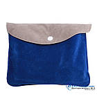 Дорожня надувна Подушка для подорожей з підголовником Silenta (blue) + чохол!, фото 8