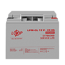 Акумулятор гелевий LPM-GL 12V - 20 Ah, фото 3