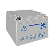 Акумулятор мультигелевий LPM-MG 12V - 26 Ah, фото 4