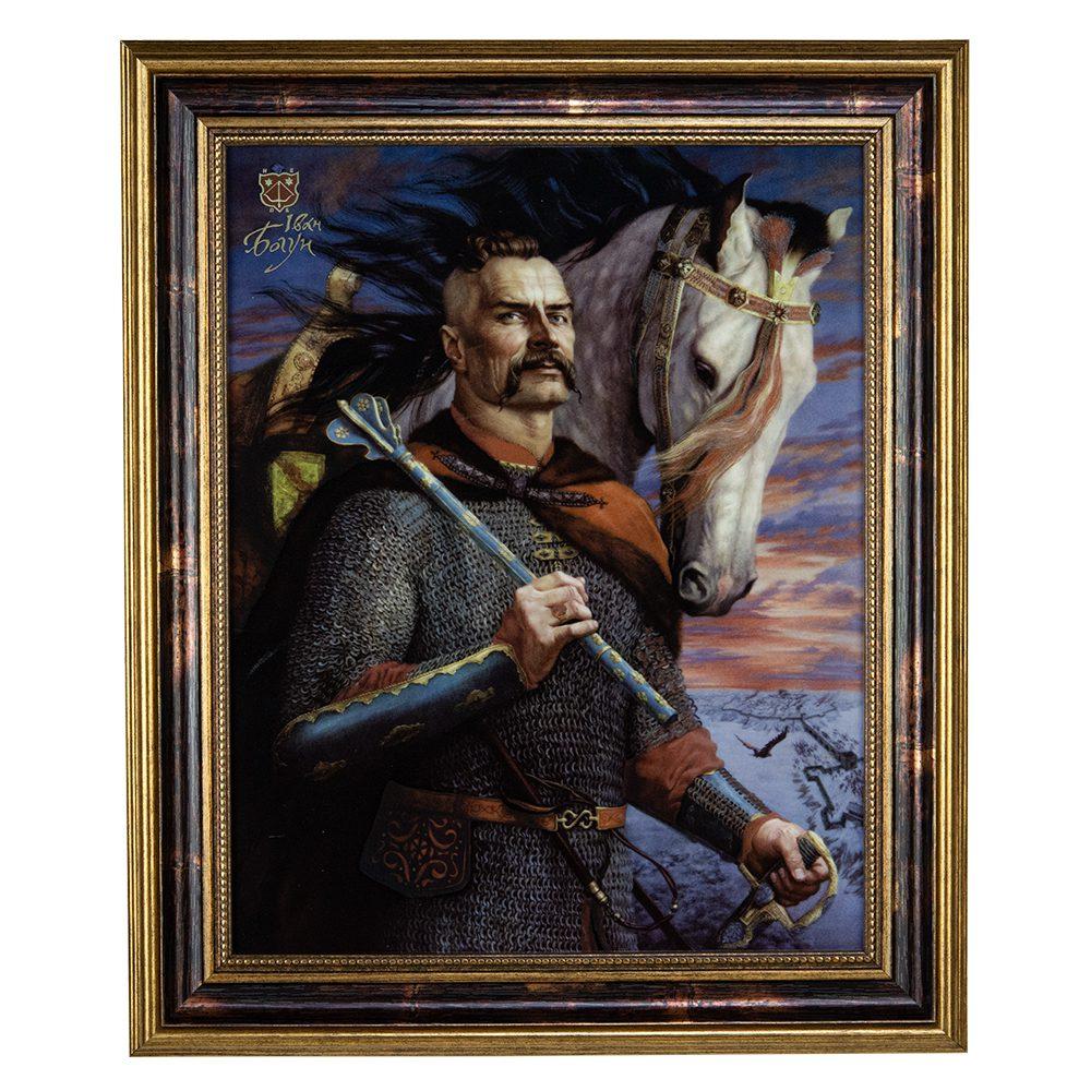 Картина-портрет «Гетьман Иван Богун» 31х38 см