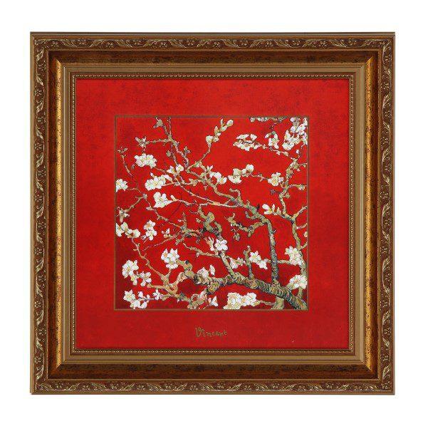 Картина «Красное миндальное дерево» Винсент Ван Гог 31,5×31,5 см