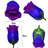 Штучні квіти букет искусственные бутоны роз Девятка, 58см, фото 4