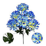 Штучні квіти букет високі хризантеми Гіга, 80см, фото 4