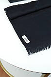 Палантин, Хустка Chanel Жіночий Шарф двосторонній Шанель чорний, фото 2