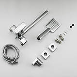 Змішувач для ванни Frap F2260 (з душовою лійкою, хром), фото 2