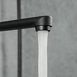 Змішувач для ванни FRAP F2267-6 (латунь, чорний), фото 5