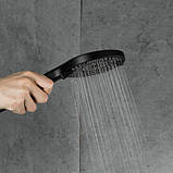 Змішувач для ванни FRAP F2267-6 (латунь, чорний), фото 6