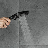 Змішувач для ванни FRAP F2267-6 (латунь, чорний), фото 8