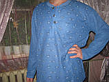 Чоловіча піжама різні кольори на махрі утеплена розмір 48 (М), фото 2