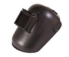 Щиток зварника MASTERTOOL "Євро 2" відкидне оглядове вікно 80х110 мм наголів'я 81-0022