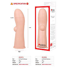 Насадка на член Kokos Extreme Sleeve ES.01 розмір M, фото 5
