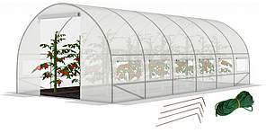 Садова теплиця з вікнами FunFit Garden 18m2 = 600*300*200