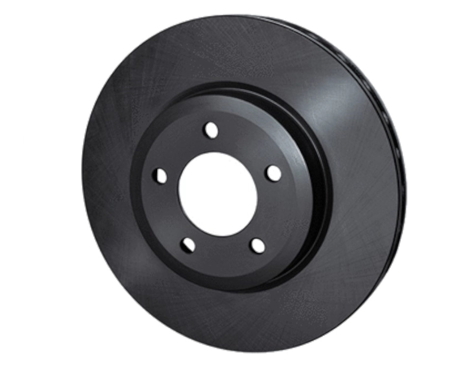 Диск гальмівний передній вентильований ВАЗ 2110-12 / 2170 / 2190 / 1118 "Калина" `13" (графит)(2шт.) ROTINGER
