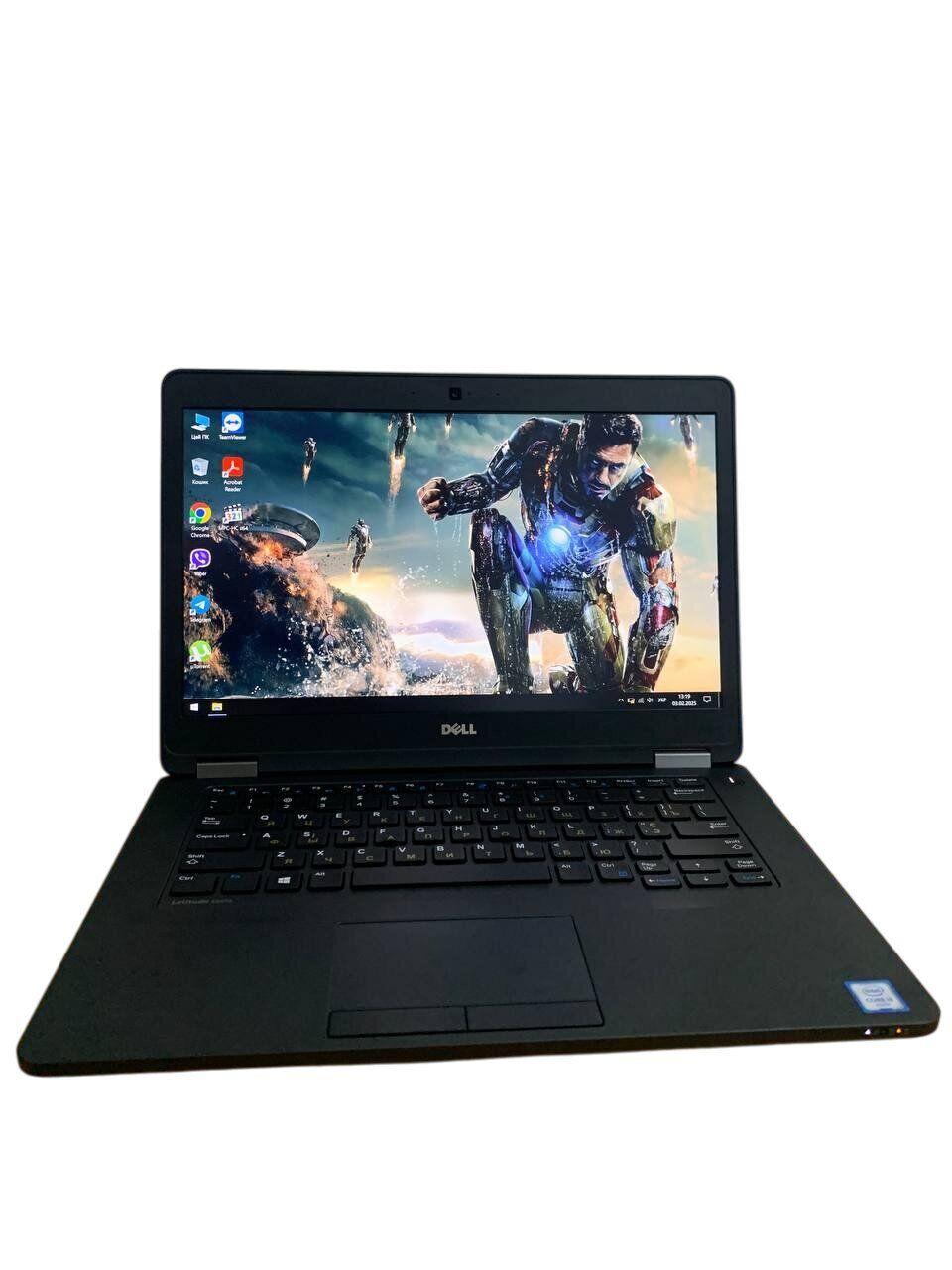 Б/в Ноутбук Dell Latitude E5470 14" 1920x1080| Core i5-6300U| 8 GB RAM| 256 GB SSD| HD 520