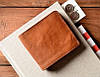 Шкіряний гаманець "Man" ручної роботи, натуральна шкіра, на кнопці, фото 3