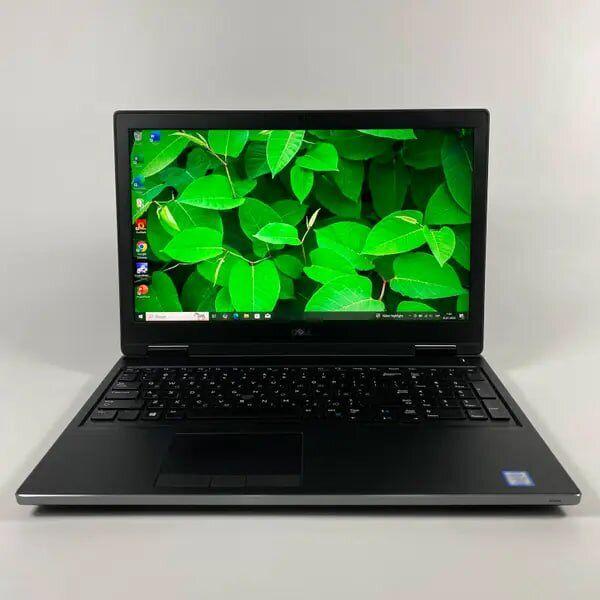 Б/в Ноутбук Dell Precision 7530 15.6" 3840x2160| Core i7-8850H| 16 GB RAM| 512 GB SSD| Quadro P2000 4GB