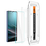Захисне скло Spigen для Samsung Galaxy S25 Ultra - GLAS.tR EZ FIT HD (2 шт), Clear (AGL09082), фото 7
