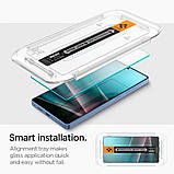 Захисне скло Spigen для Samsung Galaxy S25 Ultra - GLAS.tR EZ FIT HD (2 шт), Clear (AGL09082), фото 9