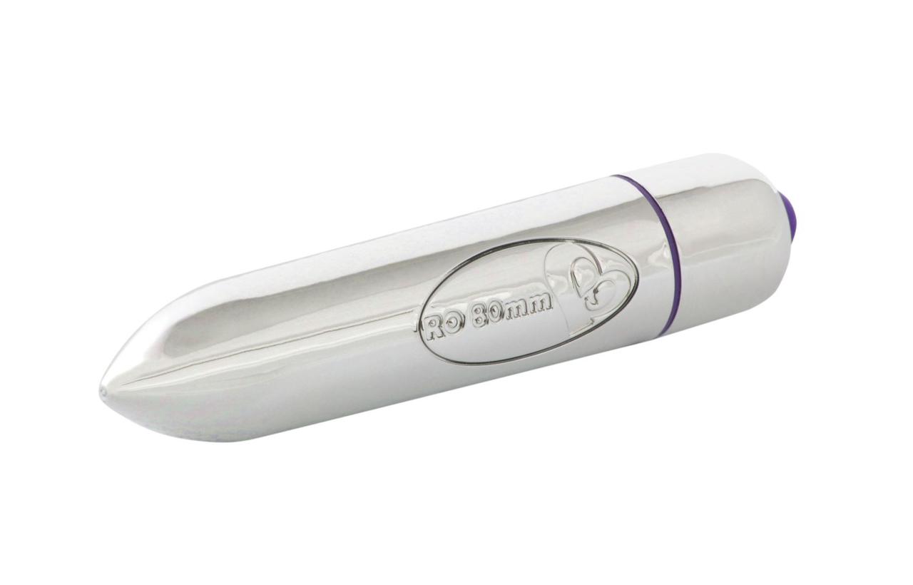 Вібратор Rocks Off Single Speed ro-80mm Chrome Кайф, фото 1