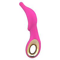 Вібратор водонепроникний з силікону Lealso-Dolphin Pink Кайф