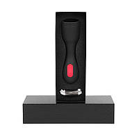 Вібратор для пеніса та стимуляції клітора Rock Star 9 режимів потужної вібрації чорний Кайф