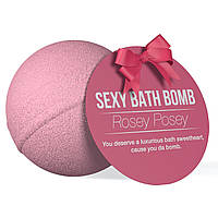 Бомбочка для ванни з ароматом троянди Dona Bath Bomb - (128 гр) Кайф