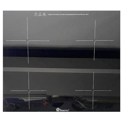 Електроплита індукційна Domotec MS 5864 5900 Вт на 4 конфорки, Електроплита настільна побутова, фото 2