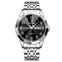 Чоловічий наручний годинник Poedagar Tradition (Сріблястий)