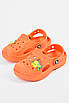Крокси дитячі для дівчинки помаранчевого кольору 196866T Безкоштовна доставка, фото 2