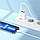 Мережевий зарядний пристрій BOROFONE BA70A Quick three-port PD20W (1C2A) charger White, фото 5